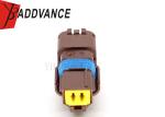 Brown 2 Pin FCI Electrical Connectors / Peugeot Electrical Connectors 211PC022S1