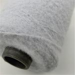 Dyed 100% Polyester Feather Knitting Yarn High Tenacity
