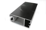 Black Anodized Extruded Aluminium Window Profiles 6063 for Glass Window Door