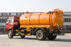 Quality Sewage Waste Disposal Truck With High Pressure Washing And Suction Combination wholesale