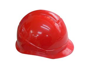 Quality Industrial ABS Construction Safety Helmets , Red Construction Helmet wholesale