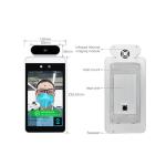 8 Inch waterproof body temperature detect android panel support wall mount free