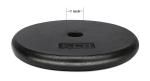 Standard body building black Cast Iron Weight Plates