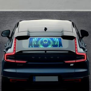 Quality High Protection P5.2 Car LED Advertising Screen Good Light Transmission wholesale