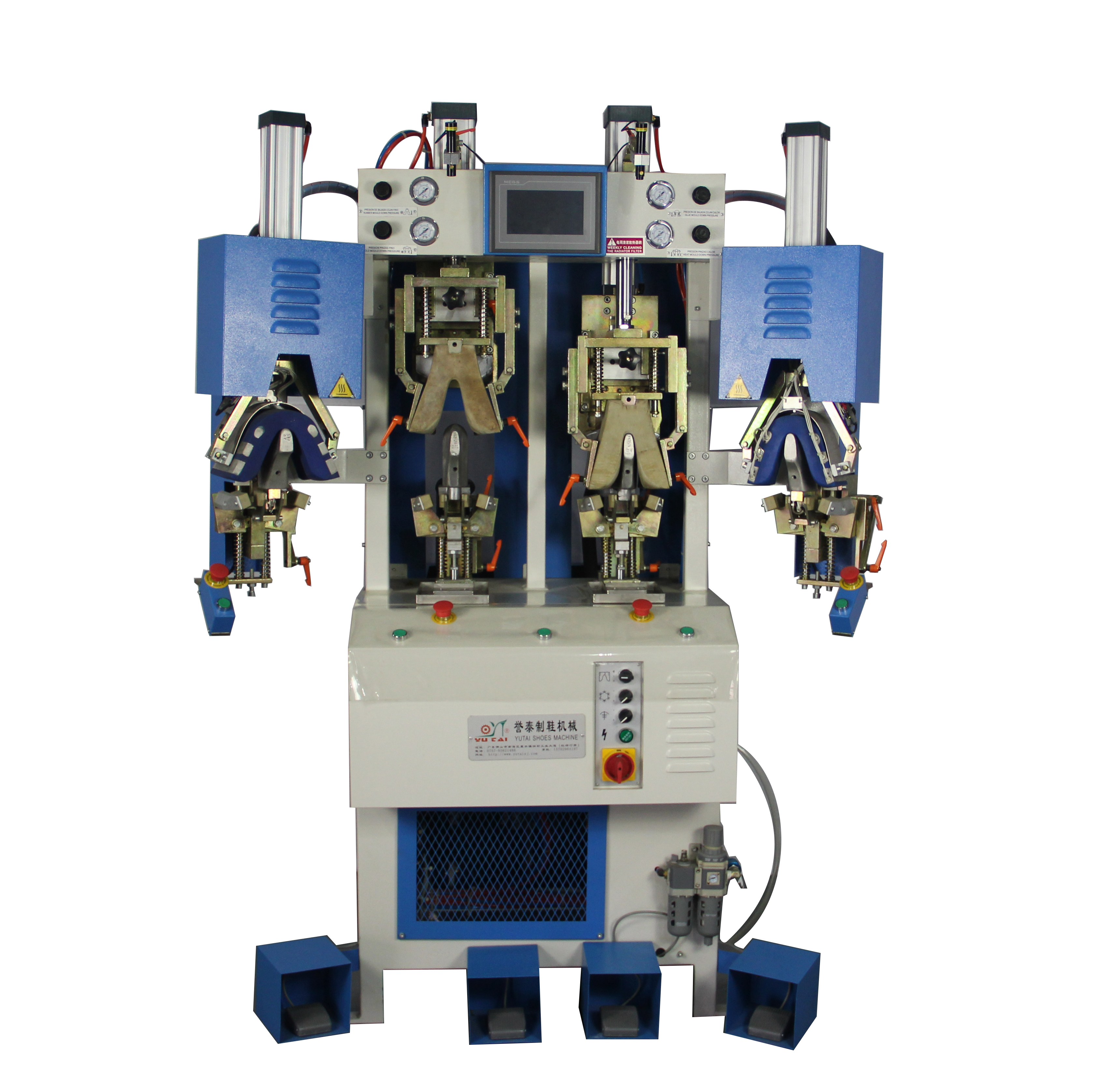 Convenient Operation Shoe Moulding Machine Environmentally Friendly Shoe Shaping Machine
