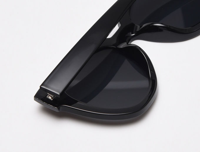 Trendy Fashion BSCI Women Cat Eye Sunglasses 147MM Leopard Frame
