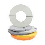 Factory Price 0.5mm 1mm Wood Grain PVC White Edge Banding Customized