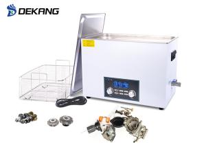Quality Household Stainless Steel Large Capacity Ultrasonic Cleaner 30L 600W Drainage wholesale