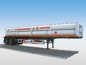 Quality 8 Tubes 2 Axles Lpg Semi Trailers For 16000L CNG wholesale