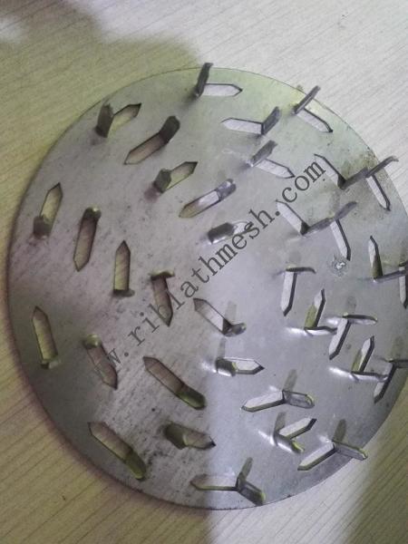 1mm or 1.2mm Thickness Anti Split Plates Round Truss Nail Plates