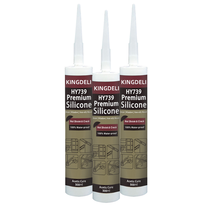 Customized Silicone Sealant Clear Waterproof Caulk For Shower
