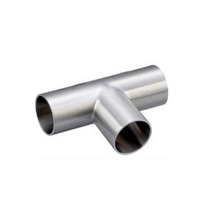 Quality 316 SS Pipe Fittings , A234WPC Stainless Steel Reducing Tee Antirust wholesale