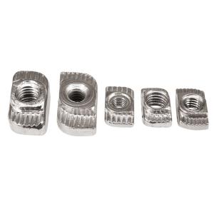 Quality Thread M3/4/5 Head Style T Type Carbon Steel Aluminium Profile Nut wholesale