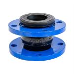 Carbon Steel Galvanized Flange Single Sphere EPDM Flexible Rubber Expansion