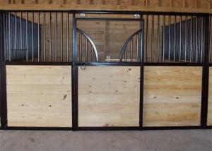 Quality Prefab Steel Horse Stall Fronts For One Two Four Equestrian Barns wholesale