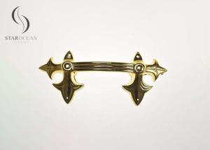 Quality Gold Funeral PP Recycle Plastic Coffin Handle Ornamental Lifting Weight 50kg P9001 wholesale