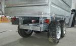 Farm Tractor Trailer With Hot Dip Galvanized; Agriculture Transport Tipping