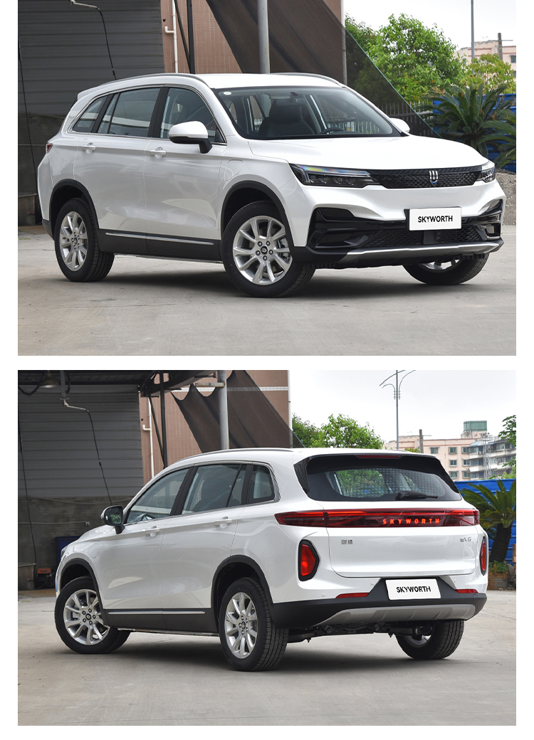 2023 Skyworth Ev6 520 Km Range Pure Electric Suv 320 N m Total Torque 150 Kw Total Motor Power Four-wheel speed Electric Car