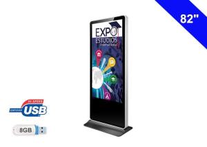 Quality Free Standing LCD Advertising Media Display Board For Indoor Application wholesale