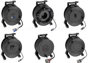 Quality Military Armored Tactical Fiber Optic FO Cable With Mobile Reel Outdoor 2 4 6 8 12 Cores wholesale