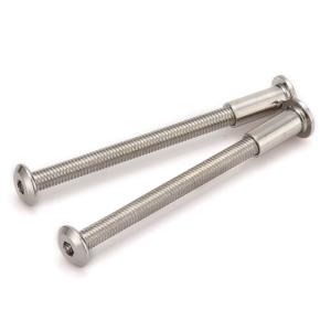 Quality Stainless steel Customized Male Female Book Binding decorative Bolt /Sex Bolts connecting female bolts wholesale