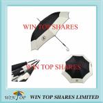Famous Advertisement Logo Umbrella with Crystal J Handle