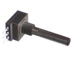 rotary potentiometer, carbon potentiometer, potentiometer with insulated shaft,