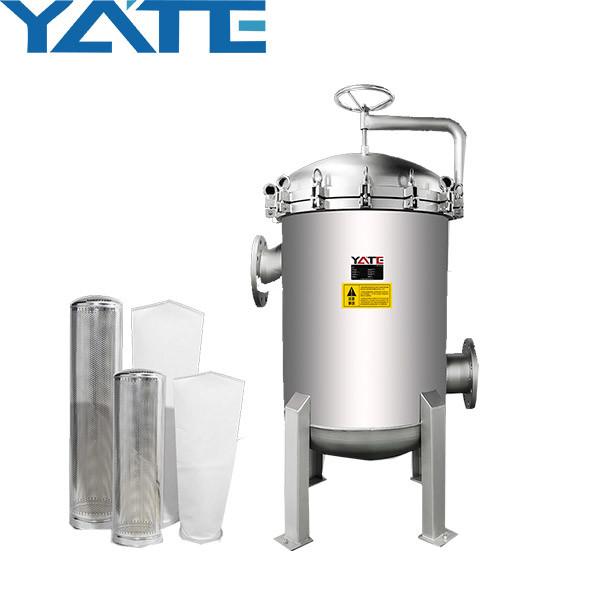 Liquid Industrial Polypropylene Bag Filter Housing Ss304 Water Filtration Multi
