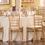 Luxury Wedding Banquet Chairs Folding Chiavari Metal Tiffany 39x40x91cm