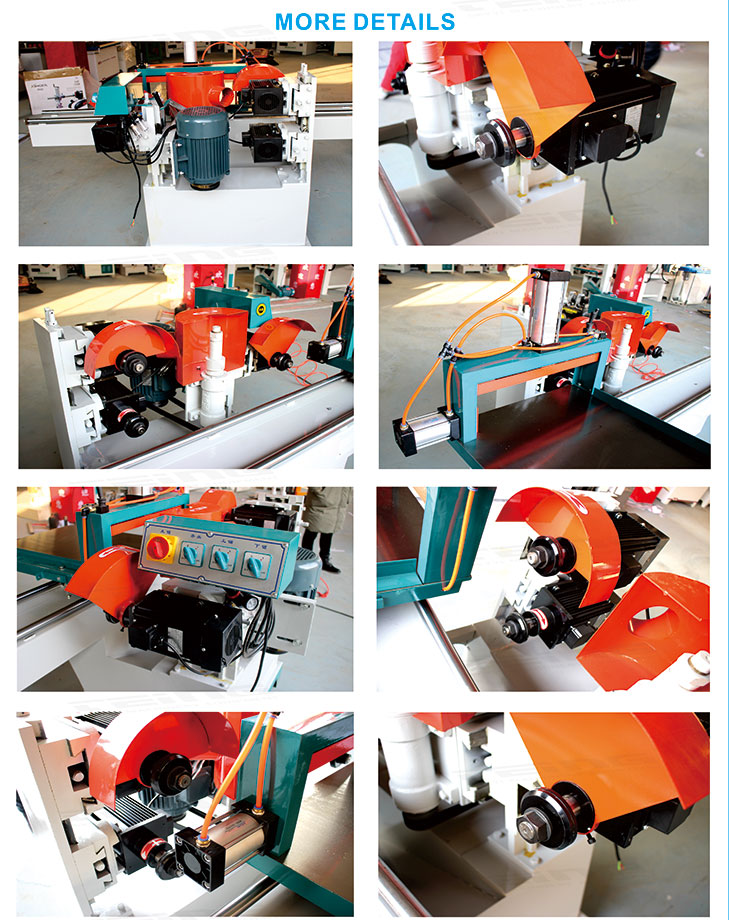 MD2108 Pneumatic Woodworking Tenon and Mortise Machine with Max Tenon Head Thickness 100mm