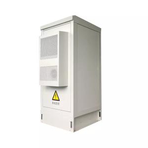 Quality IP55 19 Inch Light Grey Telecom Racks Cabinets Outdoor 27U 40U wholesale