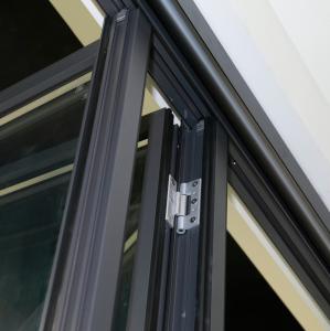 Quality Heavy Duty Aluminium Bi Fold Doors Powder Coating With Tempered Glass wholesale