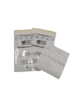 Quality Clear / White 95kPa Specimen Transport Bag 500mL wholesale