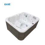 1 Loounge 2 Seats White Outdoor Spa Hottub Massage Spa Bathtubs Whirlpools