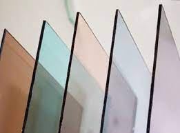 Blue Black Bronze laminated Tinted Float 10mm Toughened Glass Sheet