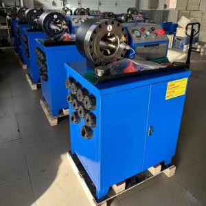 Quality Electric Power Source Rubber Hose Crimping Machine 6 - 51mm Crimping Range Voltage Options wholesale