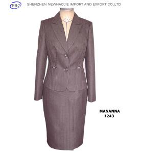 Quality ladies business suit for women skirt (2 pcs) wholesale