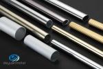Extrusion 6063 T6 Aluminum Tubing Multifeatured CQM Approved 4 Inch Width