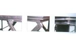 Outdoors Folding Aluminum Platform Weather Resistant Smooth Welding