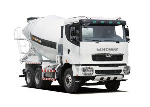 Quality SWCM64H09 Concrete Mixer Machine 9 CBM Cement and Concrete Mixer Truck wholesale