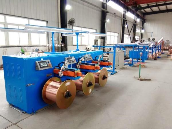 Cheap Touch Screen Operation Copper Wire Tinning Machine / Induction Annealing Machine for sale