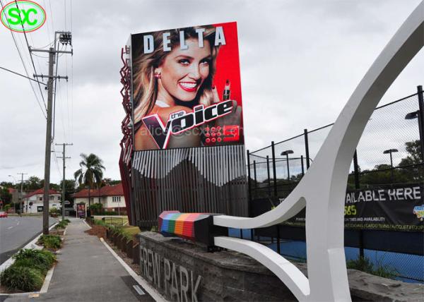Outdoor Advertising rgb led display Full Color , High Definition Led TV Screen