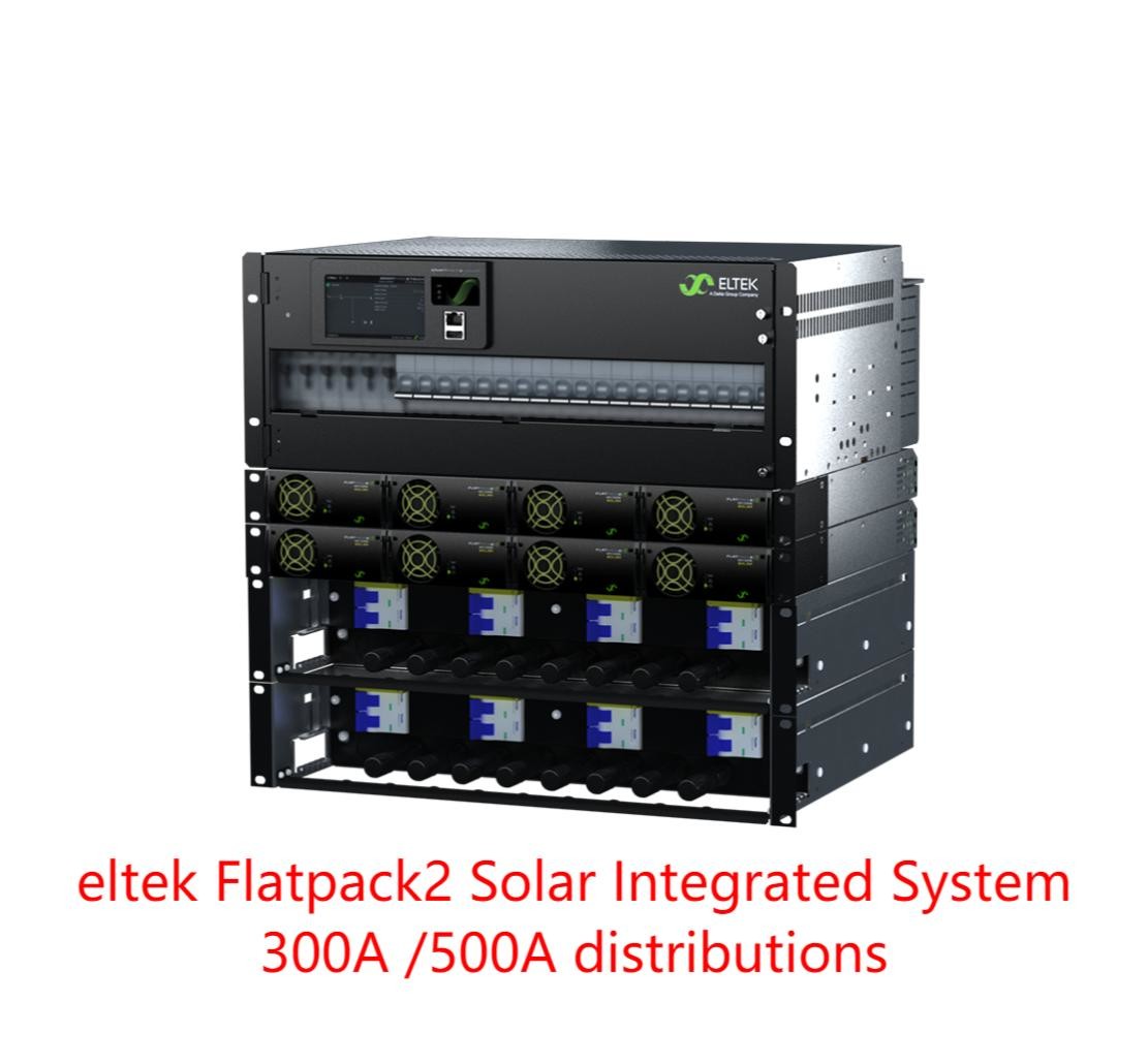 Pure Solar Integrated Telecom Solar Power Systems 3200w 300a Dc Flatpack 2