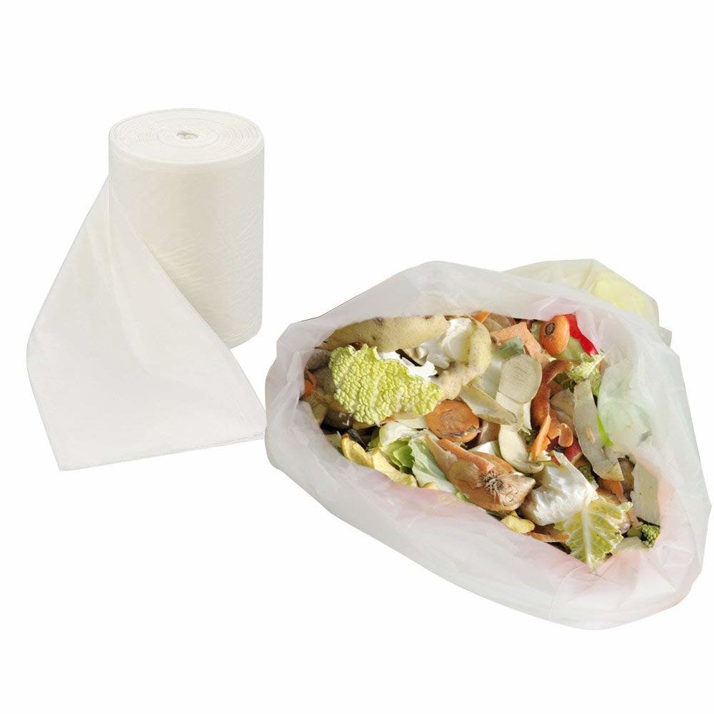 Transparent 40% Biodegradable Shopping Bags Compostable Shopping Bags