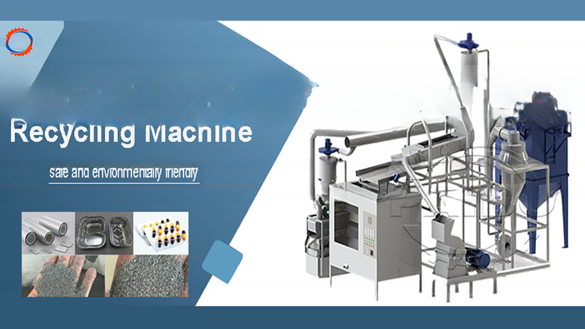 Aluminum Plastic Scrap Recycling Machine for PVC Blister Packs at 220/380V Power Supply