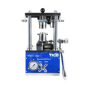 Quality Manual Cylindrical Cell Lab Equipment Hydraulic Case Crimper wholesale