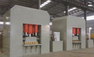 Quality Frame Type Steel Door Embossing Machine Manual Control wholesale