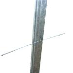 Q235 Low Carbon Steel Metal Grape Vine Stakes 2.0MM Thickness Weather Proof