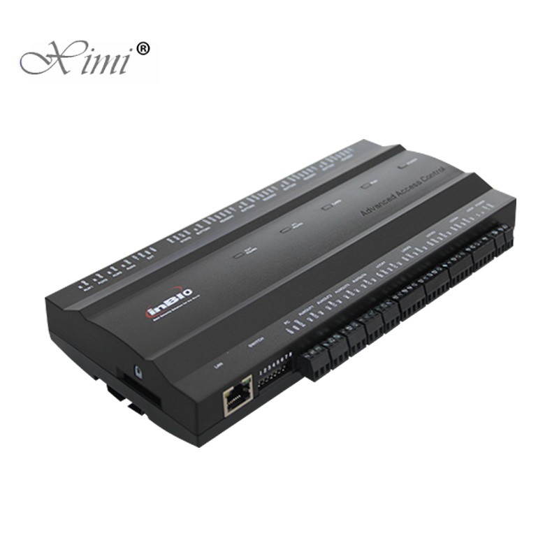 TCP/IP 4 Doors Access Control Panel ZK Original Linux System Inbio460 Fingerprint Door Access Control Board