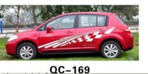 Quality Custom Car Body Sticker QC-169H / Personalised Car Decoration wholesale
